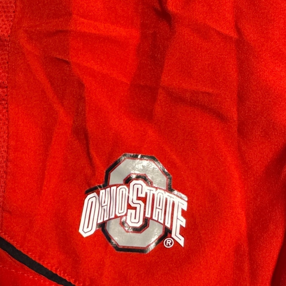 Nike Women's Bright Red Athletic Shorts - Picture 3 of 5